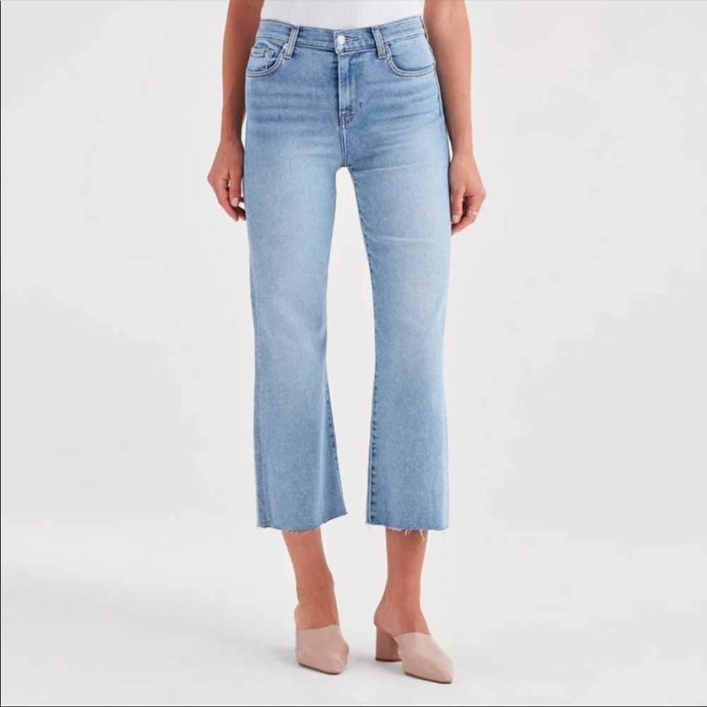 7 For All Mankind Cropped Alexa Jean